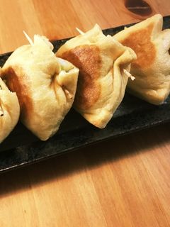 簡単あと一品☆ネギしらす巾着٩( ᐛ )-レシピのメイン写真