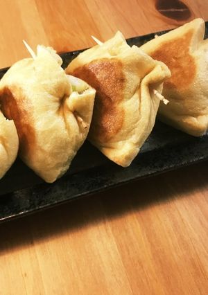 簡単あと一品☆ネギしらす巾着٩( ᐛ )-レシピのメイン写真