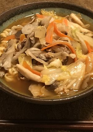 野菜たっぷり辛ラーメン-レシピのメイン写真
