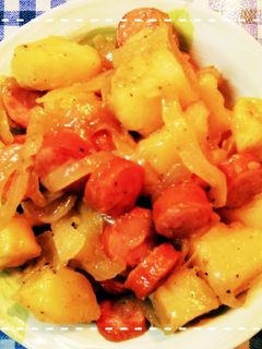 コンソメで!レンジ時短!ジャーマンポテト-レシピのメイン写真