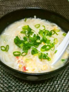 かに玉あんかけうどん-レシピのメイン写真