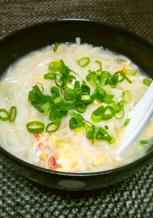 かに玉あんかけうどん-レシピのメイン写真