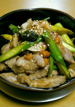 みそピーの豚ロース炒め-レシピのメイン写真