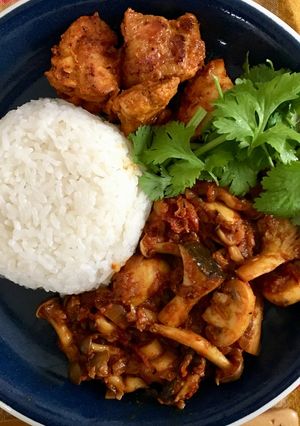 【秋の味覚】３種のきのこスパイスカレー-レシピのメイン写真