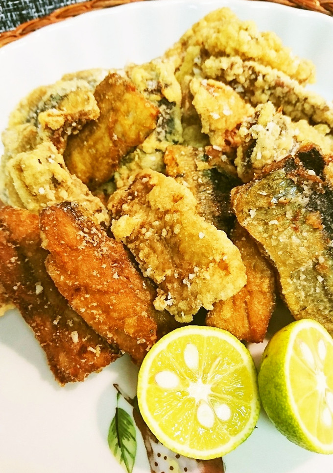 秋刀魚竜田揚げ-レシピのメイン写真