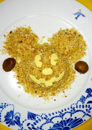 ハロウィン!揚げない焼かない蓮根コロッケ-レシピのメイン写真