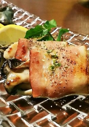 ✿牡蠣のベーコン巻き✿　バターの風味-レシピのメイン写真