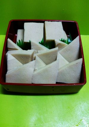 高野豆腐☆違い矢羽根☆「おせち覚書酉年」-レシピのメイン写真