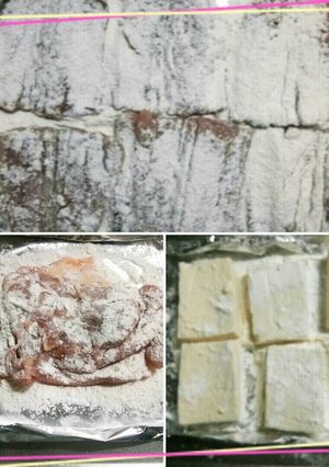 簡易バットで粉まみれキッチン解消♪-レシピのメイン写真
