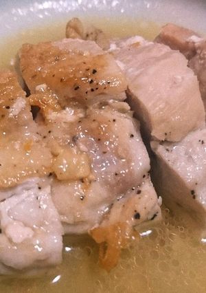 鶏胸レモンバターソース-レシピのメイン写真