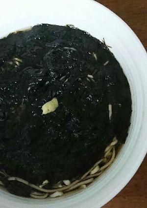 たまらんよ♪生海苔わさび蕎麦-レシピのメイン写真