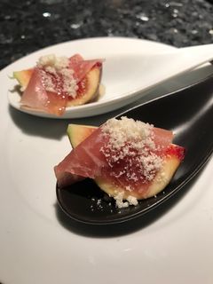 イチヂクと生ハムのパルメザンチーズがけ-レシピのメイン写真