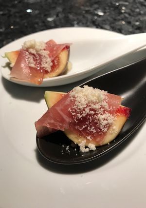 イチヂクと生ハムのパルメザンチーズがけ-レシピのメイン写真