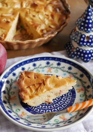 りんごの生クリームケーキ-レシピのメイン写真