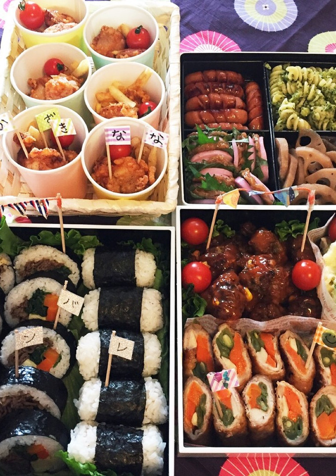 2017年 幼稚園 運動会 お弁当♡-レシピのメイン写真