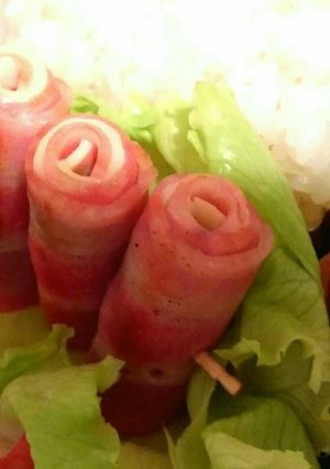 お弁当の隙間埋めに!大葉チーズ巻き-レシピのメイン写真