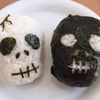 ハロウィンに☆お弁当に☆ドクロおにぎり