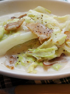 片栗粉で簡単☆キャベツのクリーム煮-レシピのメイン写真