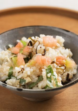 トマト克服！！トマトのたき込みご飯-レシピのメイン写真