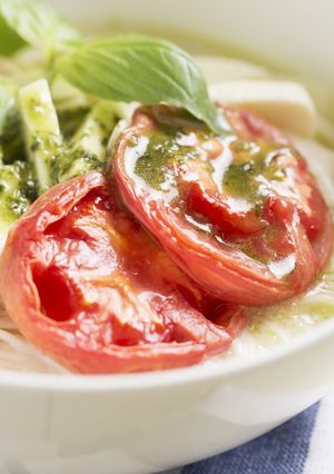 カプレーゼ素麺-レシピのメイン写真