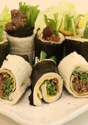 水菜のしゃきしゃきサンドイッチ-レシピのメイン写真