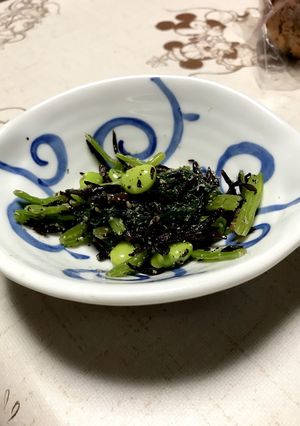 ひじきとほうれん草の和え物-レシピのメイン写真