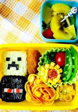 キャラ弁☆マイクラ-レシピのメイン写真