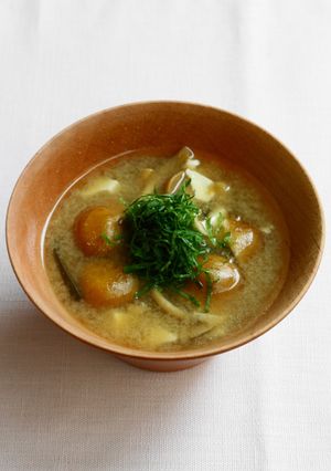 大葉なめこ汁-レシピのメイン写真
