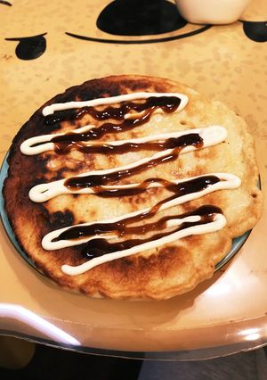 超簡単!具なし・・・お好み焼き風-レシピのメイン写真