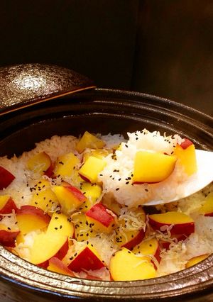 さつまいもごはん　ほっこり　秋ごはん-レシピのメイン写真