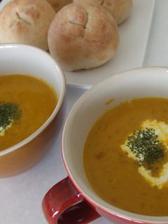 ほっこり♪かぼちゃのスープ-レシピのメイン写真