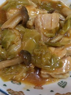鶏肉とキャベツのカレー煮-レシピのメイン写真
