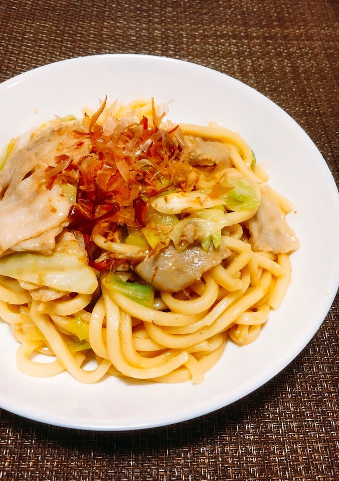 だし香る✤和風焼きうどん-レシピのメイン写真