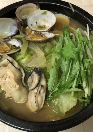 海鮮ちゃんぽん辛ラーメン-レシピのメイン写真