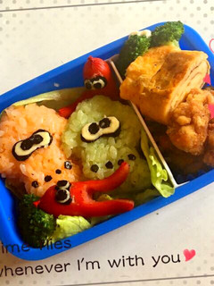 スプラトゥーン 簡単 お弁当 キャラ弁-レシピのメイン写真