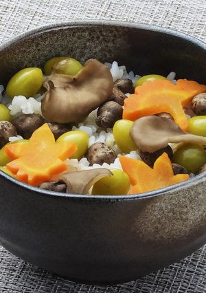 零余子と銀杏のご飯-レシピのメイン写真