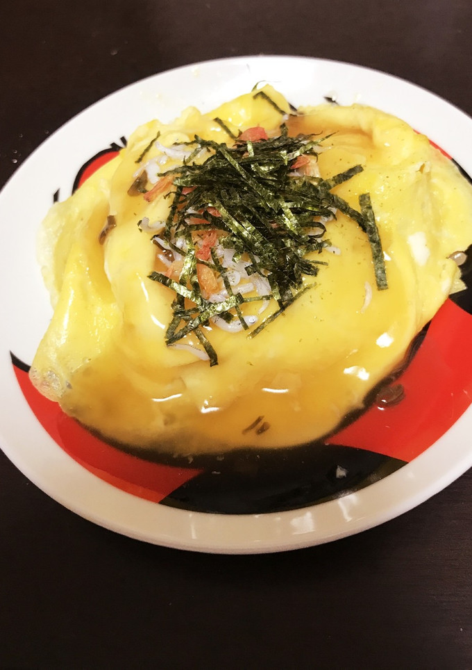 炊き込みご飯リメイク♡和風オムライス-レシピのメイン写真