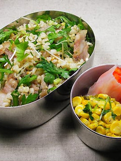 ナンプラー豚と緑野菜の混ぜごはん-レシピのメイン写真