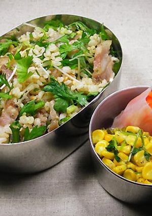 ナンプラー豚と緑野菜の混ぜごはん-レシピのメイン写真