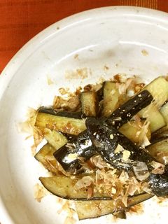 簡単!揚げナスのおかか醤油和え-レシピのメイン写真