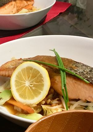 サーモングリル 甘味噌ソース-レシピのメイン写真