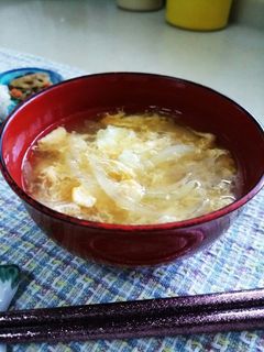 玉ねぎのかき玉汁-レシピのメイン写真
