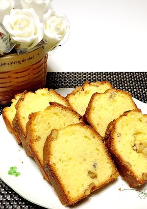 くるみのシンプルパウンドケーキケーキ♡-レシピのメイン写真