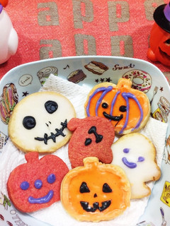 HMで簡単サクサク☆ハロウィンクッキー♪-レシピのメイン写真