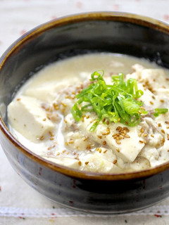 白麻婆豆腐-レシピのメイン写真