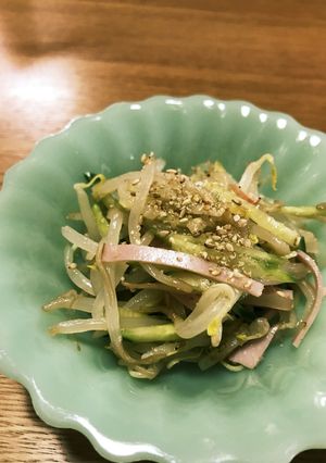 節約！簡単！もやしサラダ-レシピのメイン写真
