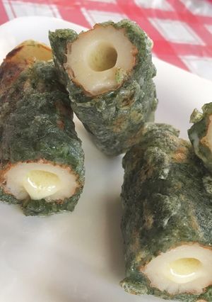 ちくわとチーズの磯辺焼き-レシピのメイン写真