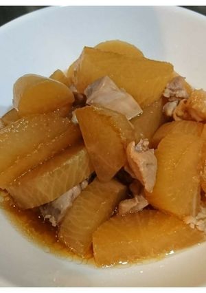 大根と鶏肉の煮物-レシピのメイン写真