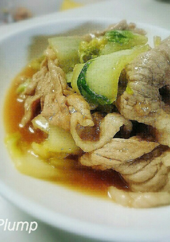 簡単豚肉と白菜のうまうま煮-レシピのメイン写真