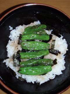 超簡単ししとう丼-レシピのメイン写真